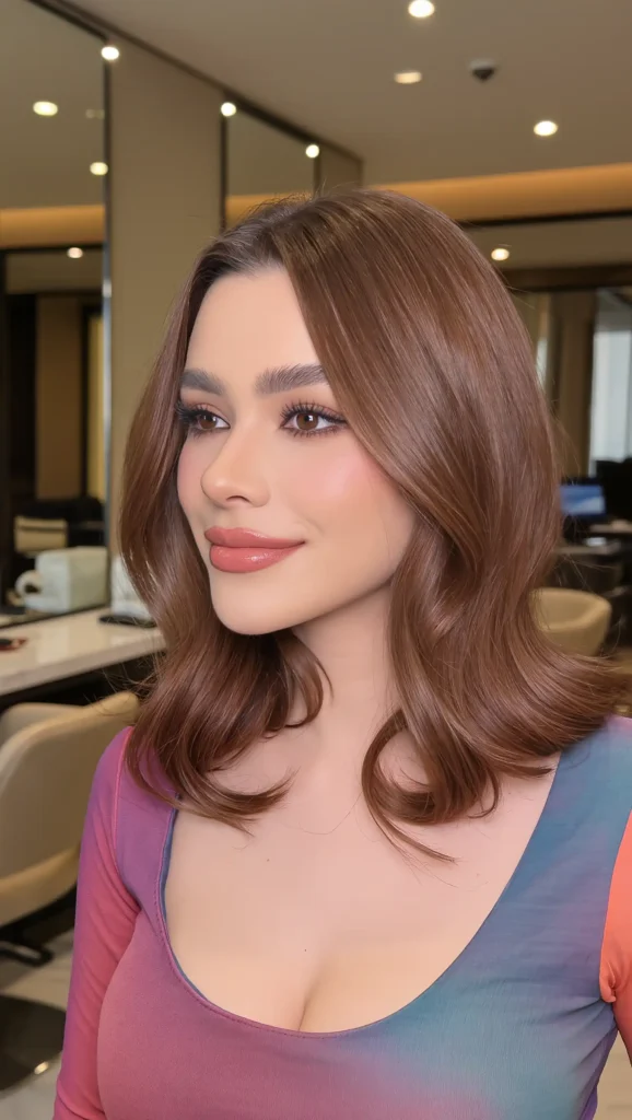 24 Summer Luxury Haircuts 2026 That Look Expensive and Effortlessly Chic 14 Shoulder-Length Soft Waves