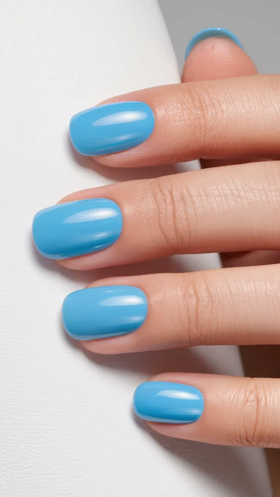 25 June Summer Nails 2026 That Are Perfect for the Start of Sunny Season 14 Sky Blue Nails