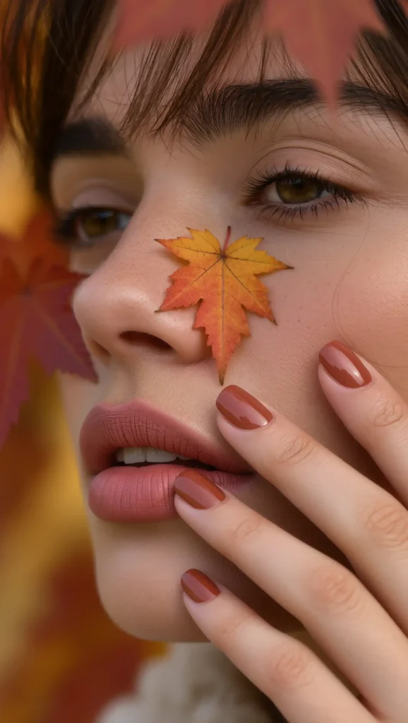 24 Fall Matte Nail Ideas 2026: Velvet-Finish Manicures That Scream Cozy Season 19 Soft Terracotta Nails