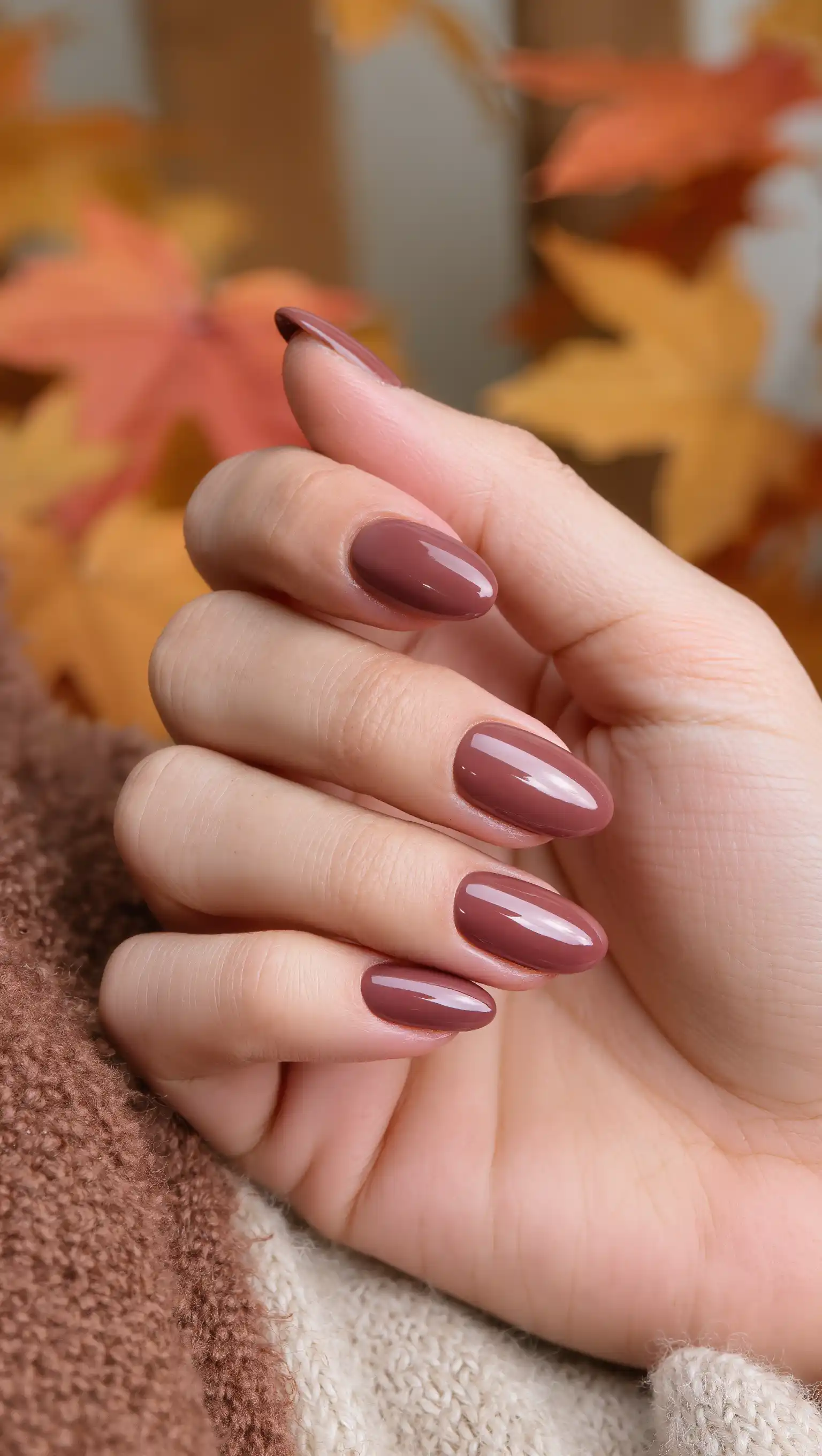 Spiced Rose Nails