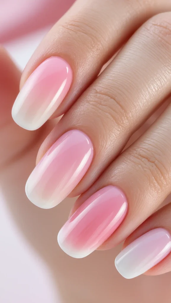 25 Summer Almond Shape Nails 2026 That Are Trendy and Perfect for Sunny Days 17 Strawberry Milk Almond Nails