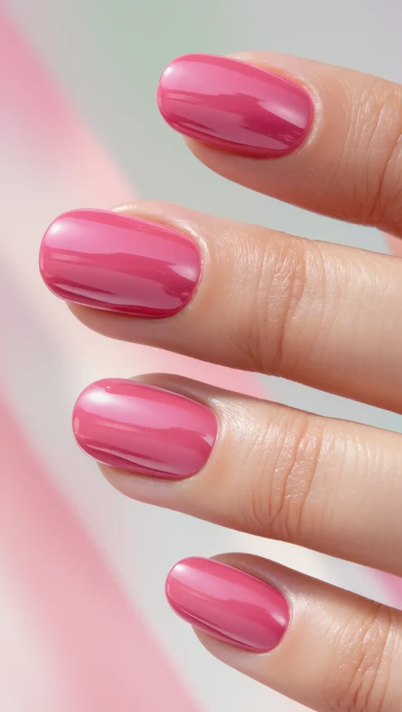 25 June Summer Nails 2026 That Are Perfect for the Start of Sunny Season 5 Strawberry Pink Nails