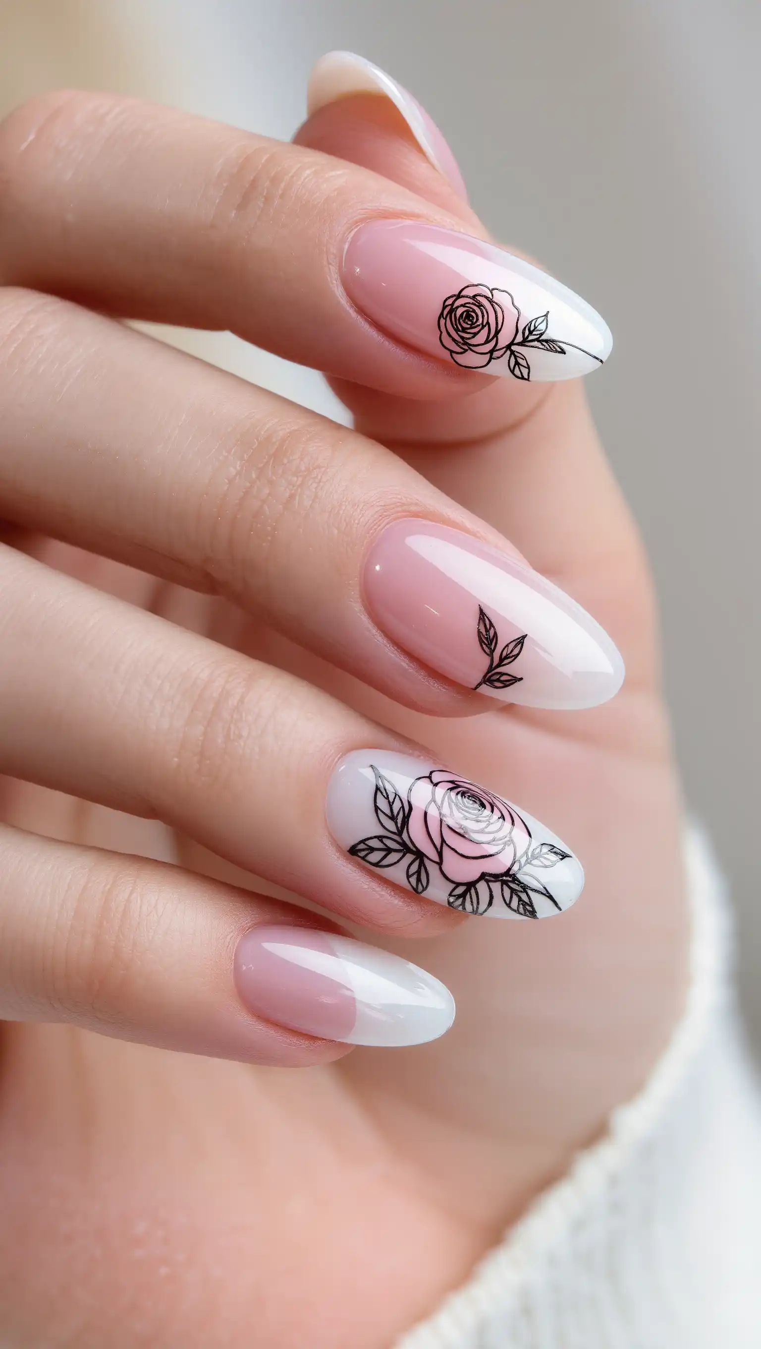 25 Summer Press-On Nail Ideas for 2026: That Instantly Elevate Your Style 20 Tiny Floral Sketches