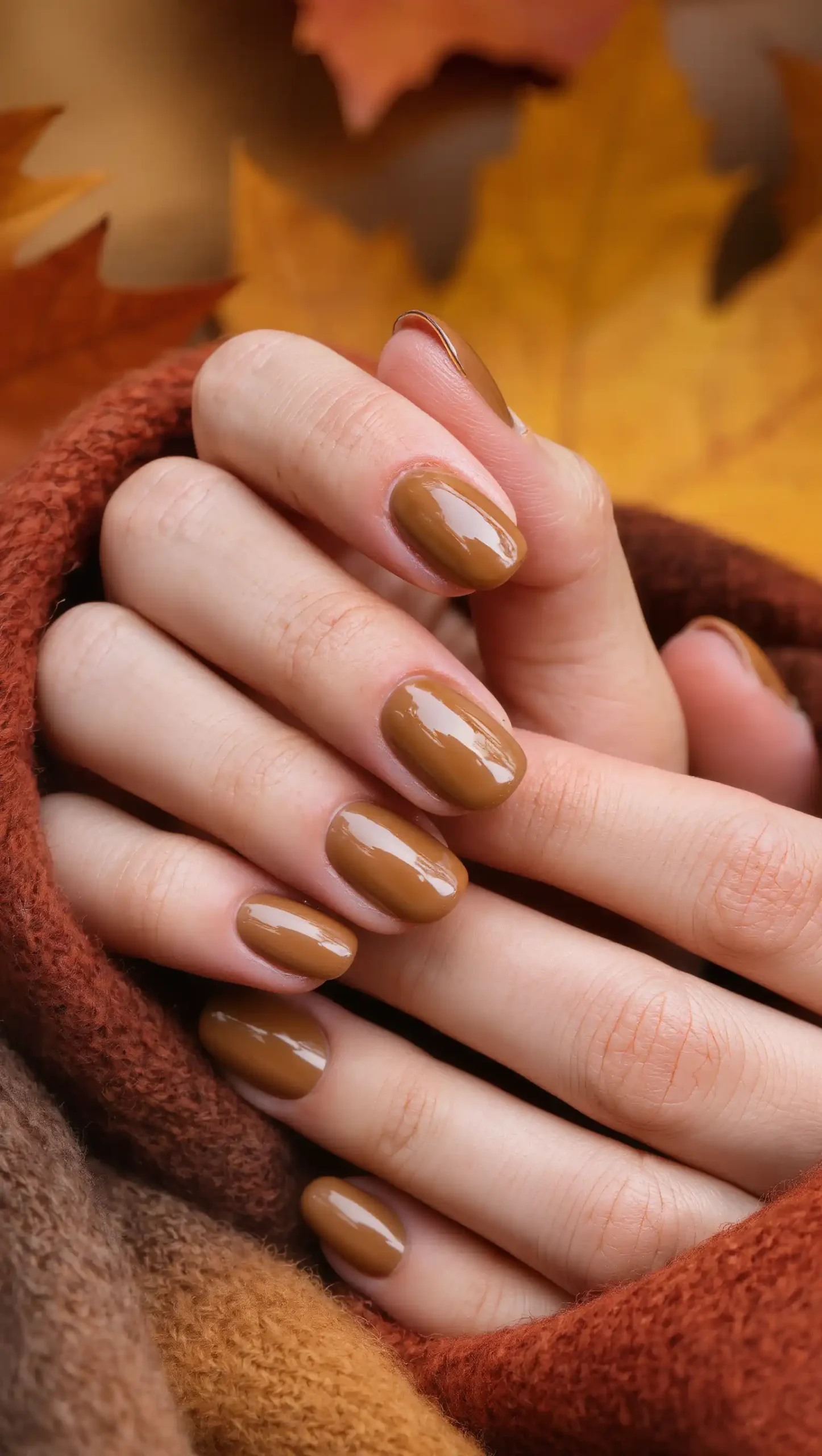 Toffee Glaze Nails