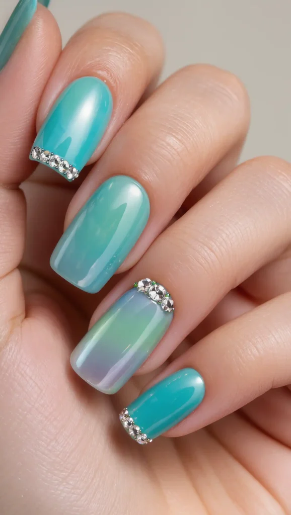 24 Summer Coffin Nail Designs 2026 That Are Bold and Totally Trend-Forward 25 Tropical Turquoise Coffin Nails
