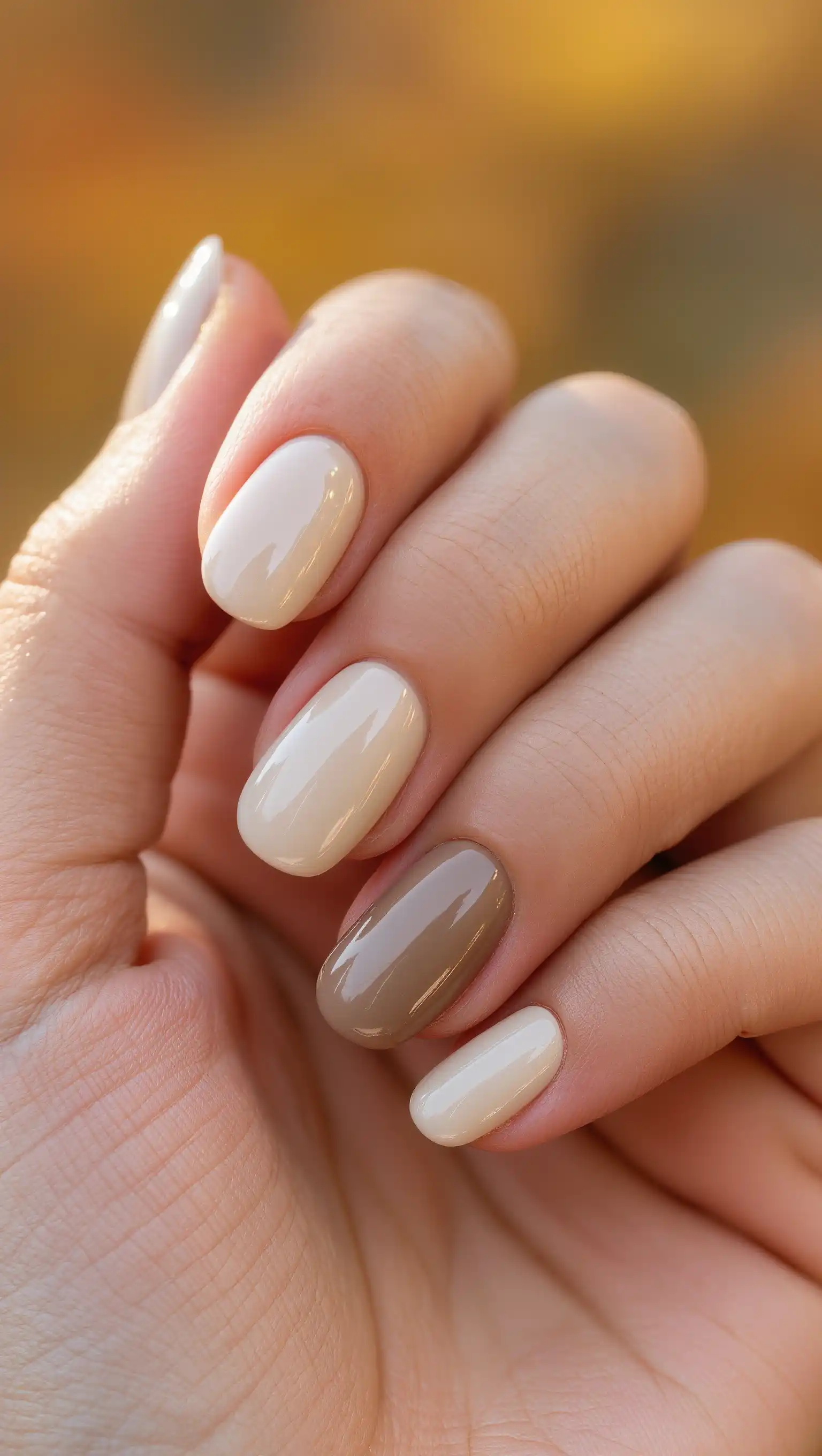 Vanilla Chai Nails