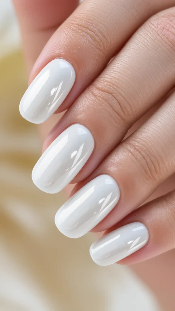 25 Summer Stiletto Nails Inspo 2026: Glamorous Designs That Steal the Spotlight 14 White Hot Summer Nails