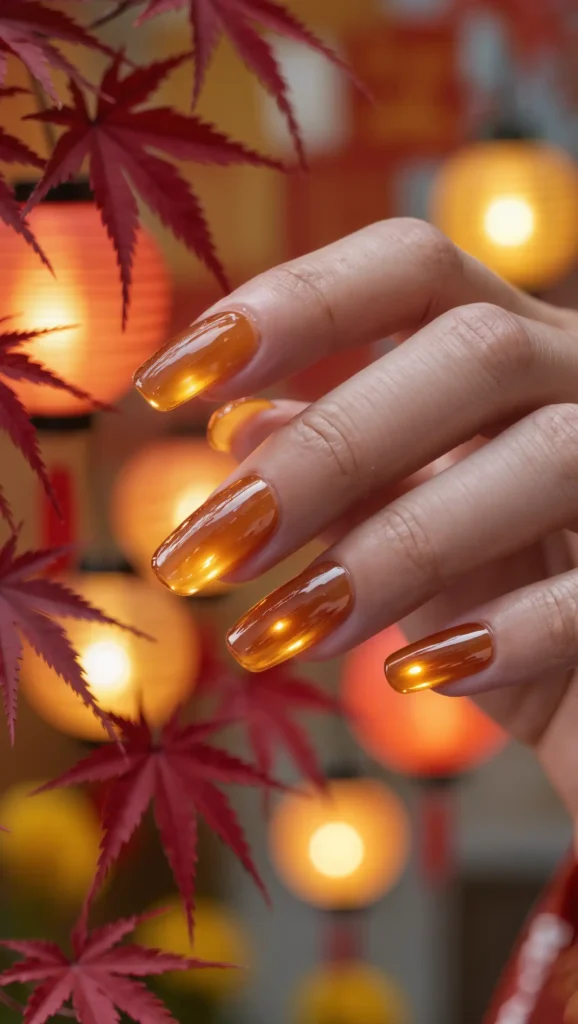 Amber Lantern Glow