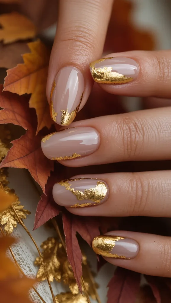 Antique Gold Leaf Details