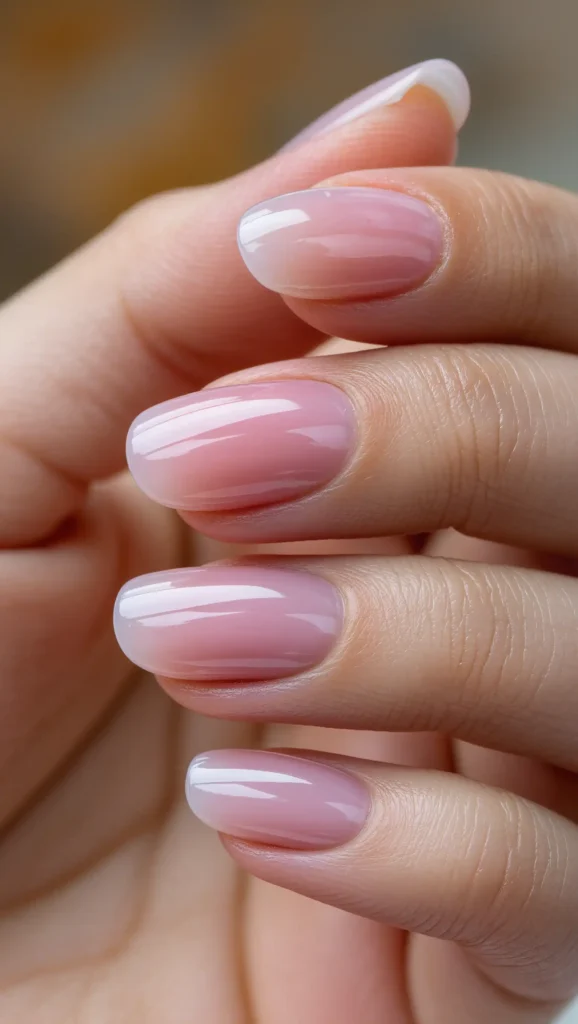 Blush Quartz Nails