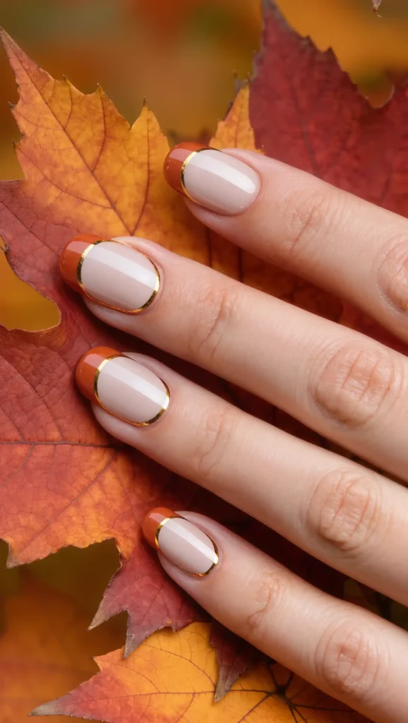 Burnt Orange & Gold