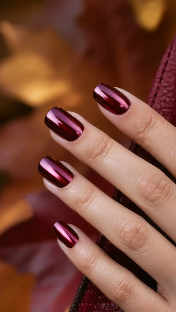 Cabernet Glass Chrome
