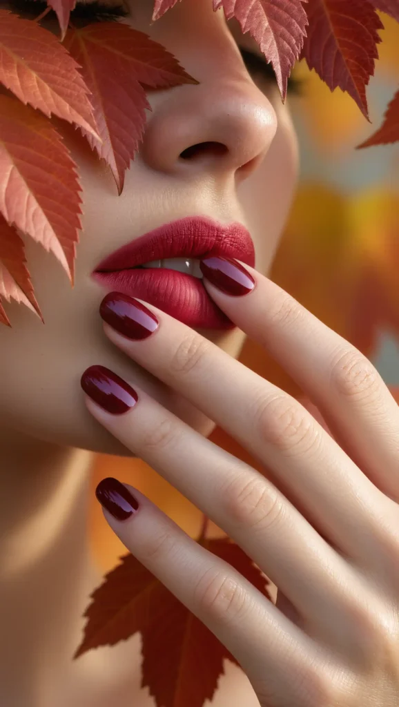 Cabernet Luxe Nails