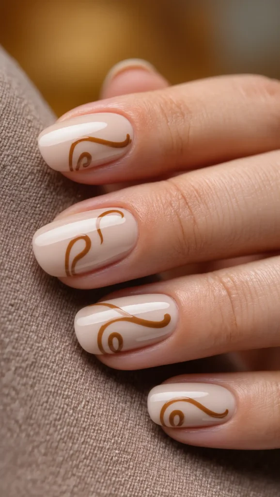 Caramel Ribbon Art