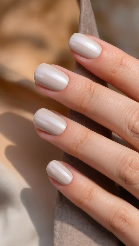 Cashmere Beige Nails