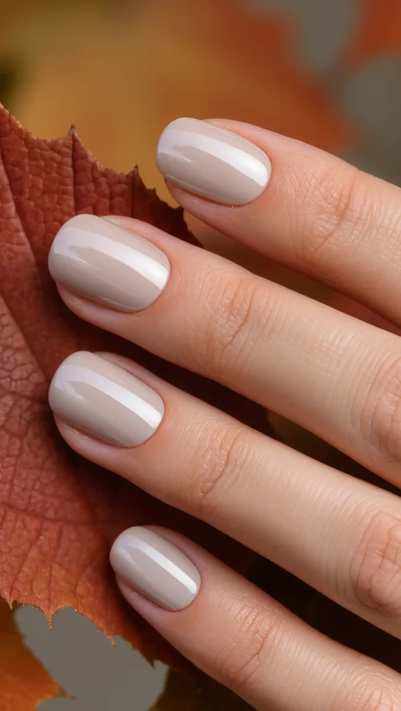24 Fall Date Night Nails Ideas 2026: Romantic Manicures That Make Every Outfit More Stylish 14 Cashmere Nude Nails