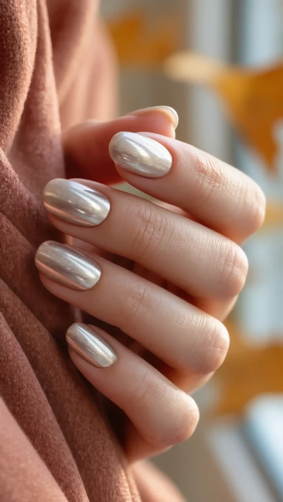 Champagne Diploma Nails