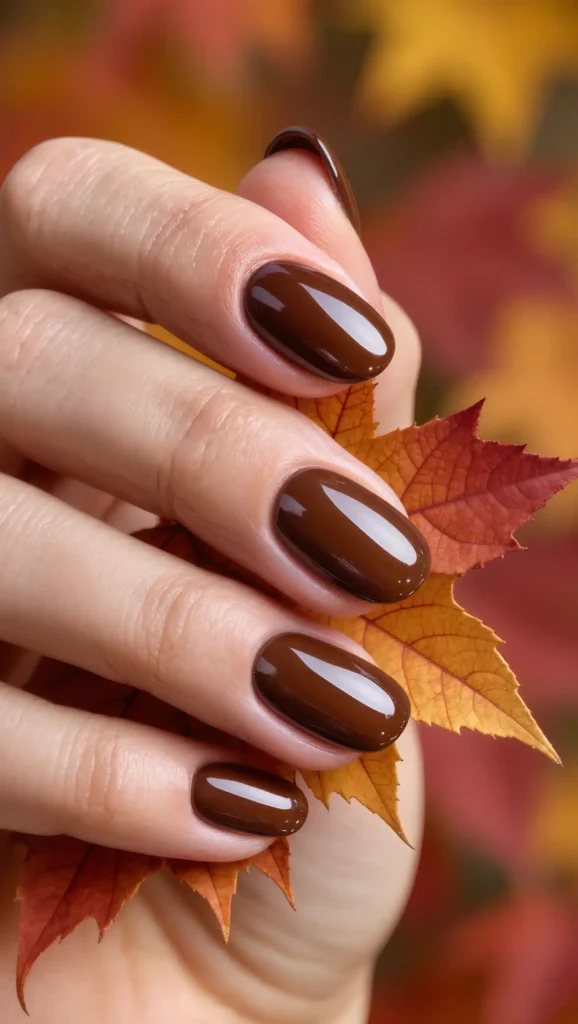 Chestnut Glazed Nails