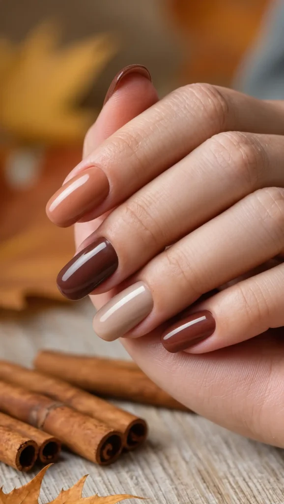 24 Fall Gradient Nail Ideas 2026: Stunning Color Blends for the Perfect Autumn Manicure 18 Clay Pot Gradient