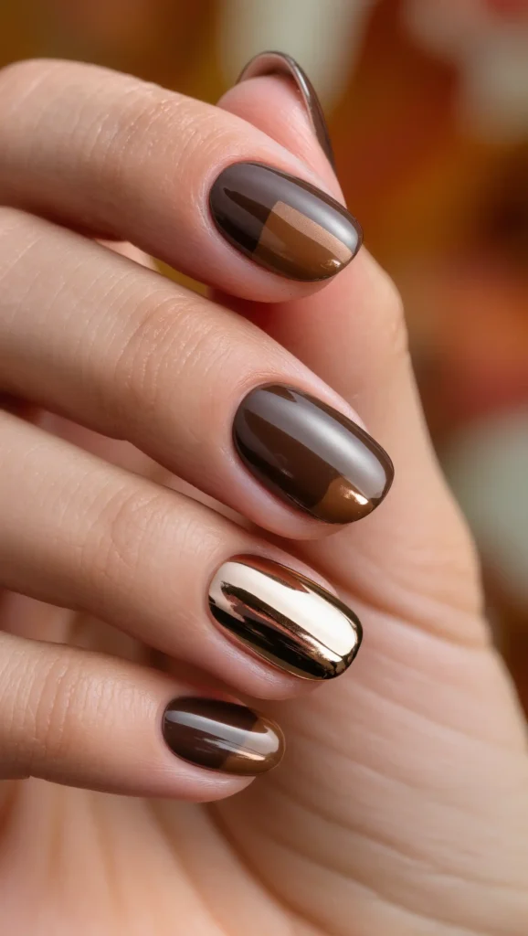 Cocoa Chrome Color Block