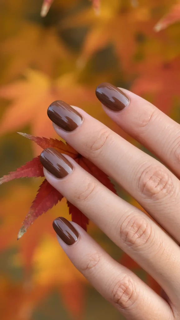 Cocoa Satin Manicure