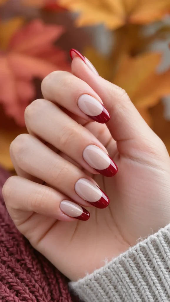 Cranberry Glass Tips