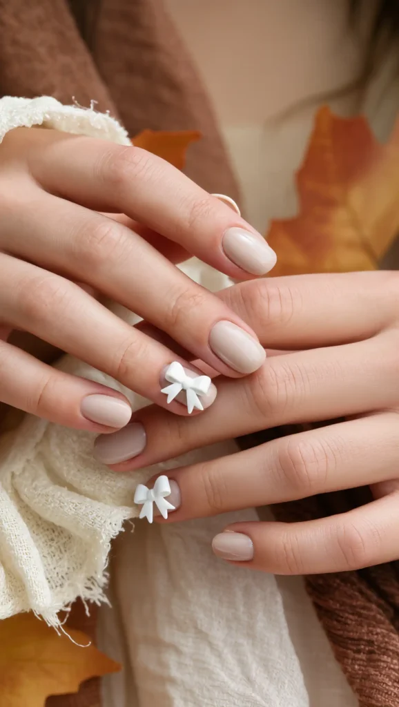 Delicate Bridal Bow Accents