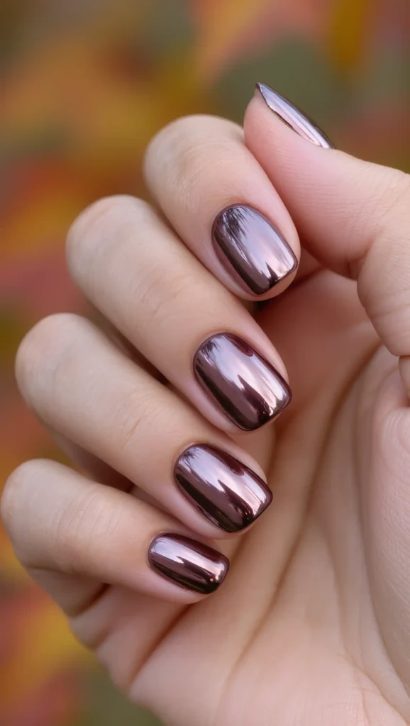 Dusty Mauve Chrome