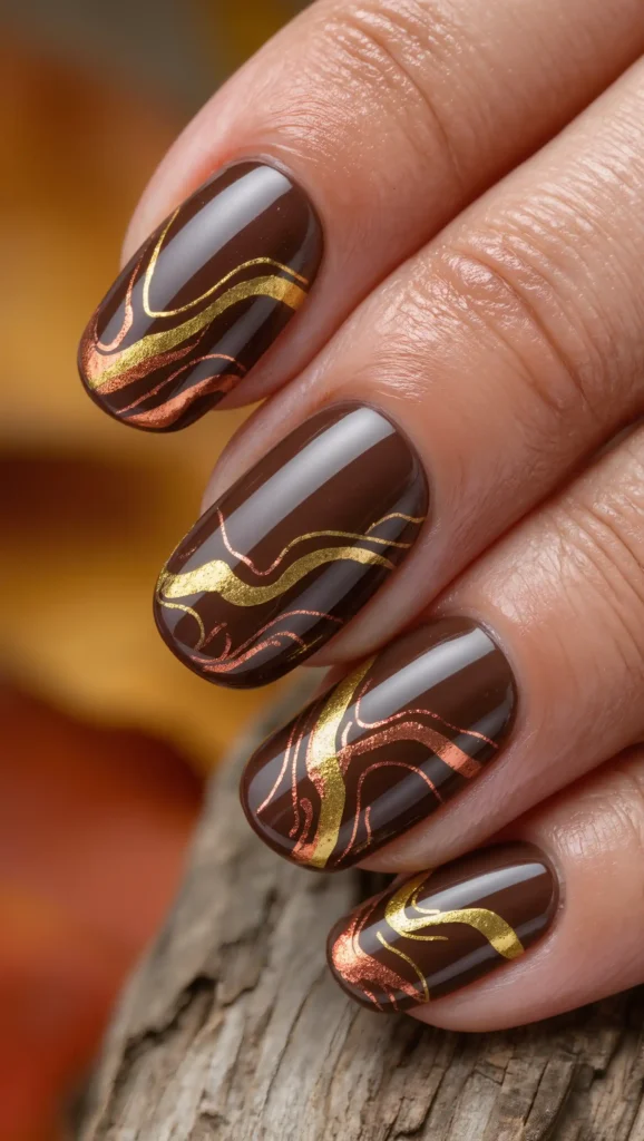 Espresso Metallic Waves