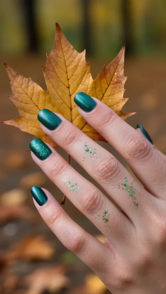 Forest Evergreen Sparkle