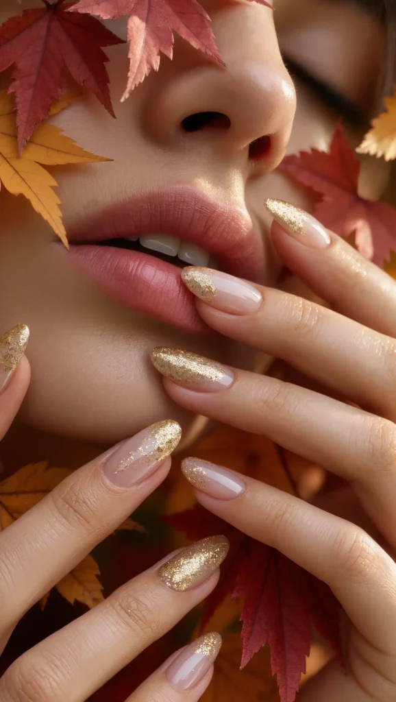 Golden Hour Glitter Veil