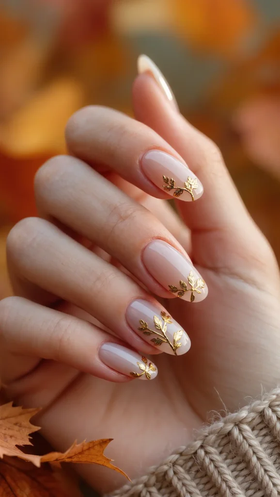 24 Fall Date Night Nails Ideas 2026: Romantic Manicures That Make Every Outfit More Stylish 23 Golden Vine Art