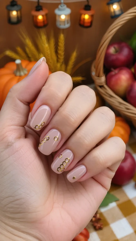 Honeycomb Detail Nails