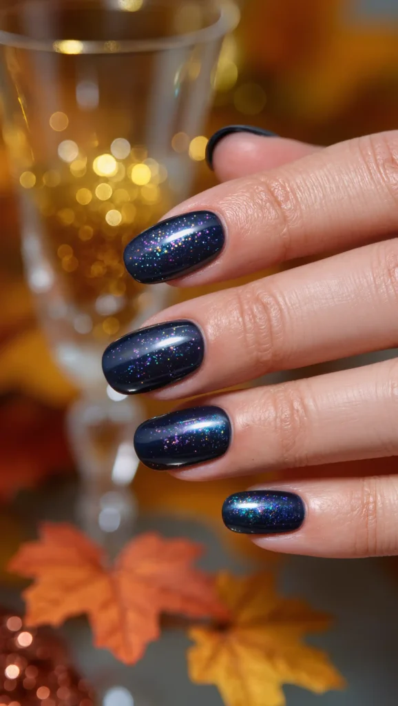 Midnight Disco Nails