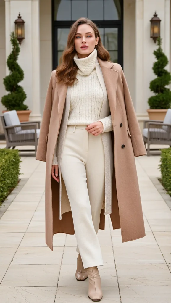 Monochrome Beige Layers
