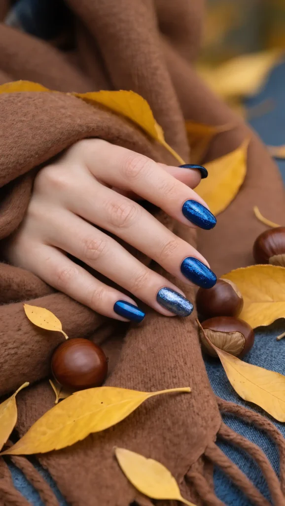 Sapphire Night Nails