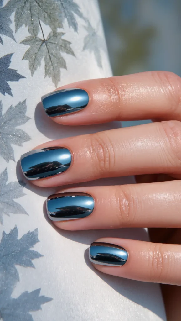 Slate Blue Chrome