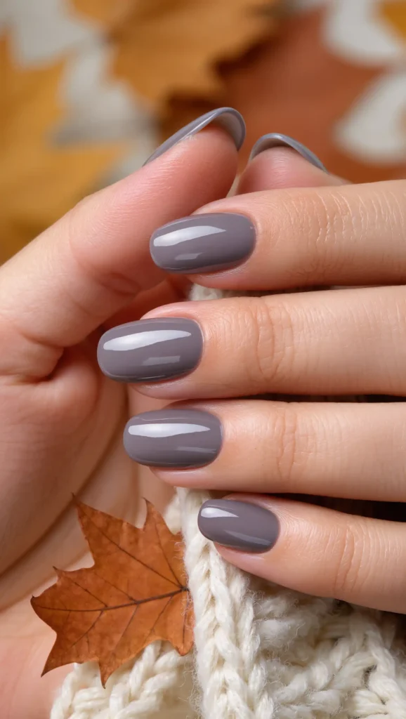 Smoked Lavender Nails