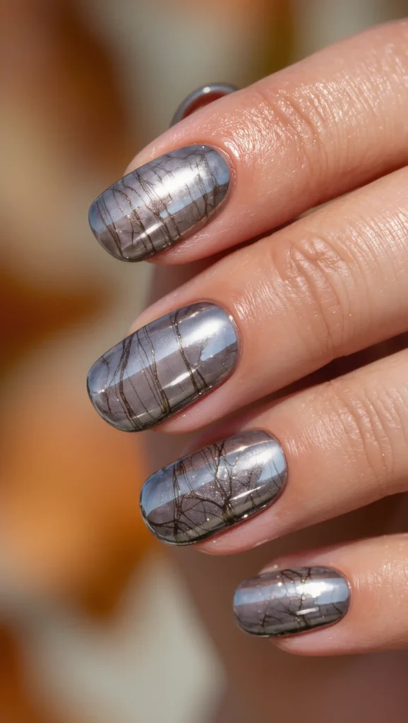 Smoky Quartz Chrome