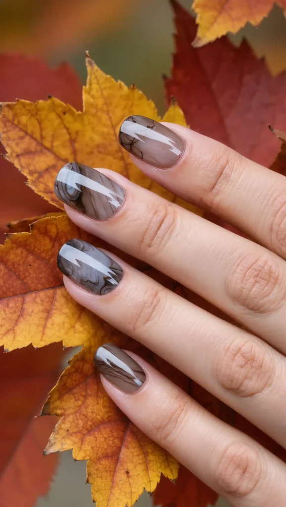 Smoky Quartz Nails