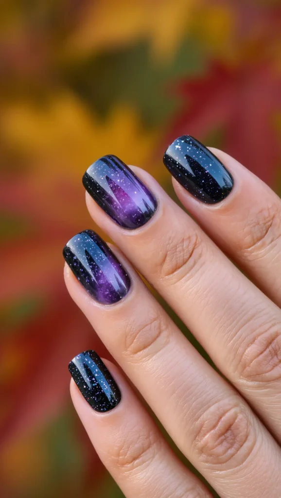 Twilight Galaxy Nails