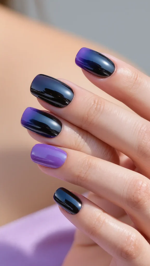 Twilight Gradient Nails