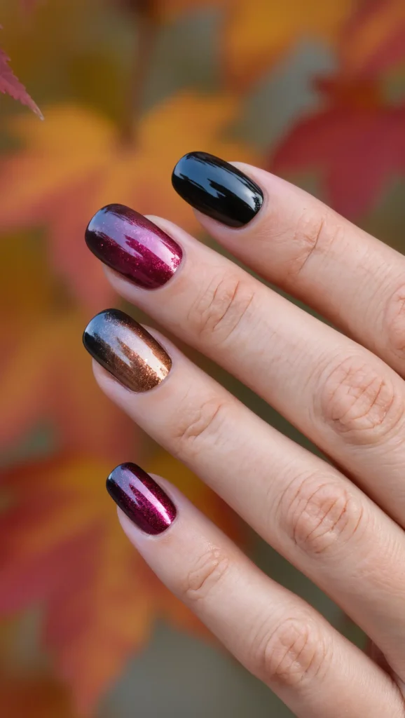 24 Fall Date Night Nails Ideas 2026: Romantic Manicures That Make Every Outfit More Stylish 24 Twilight Shimmer Nails