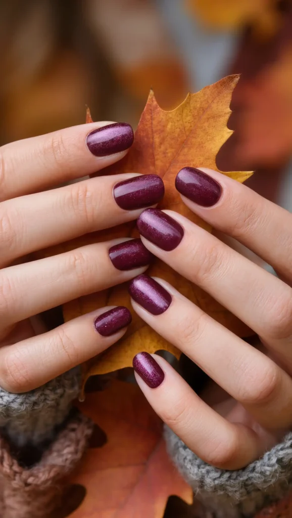 Velvet Berry Nails