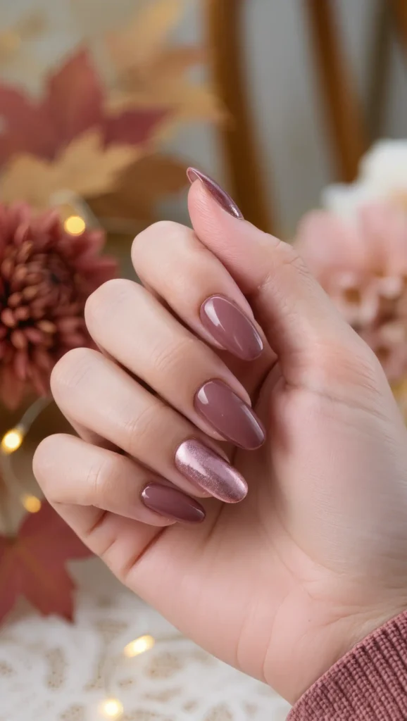 Velvet Rosewood Nails