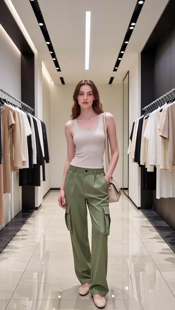 24 Unique Fashion Looks That Feel Fresh in 2026 18 Ballet Flats With Relaxed Cargo Pants