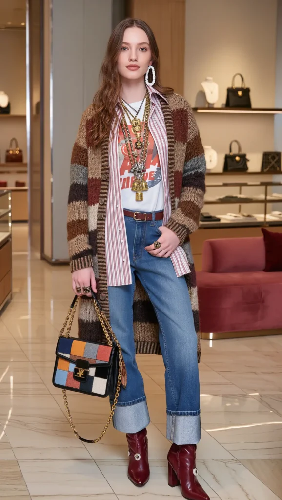 Eclectic Layered Look