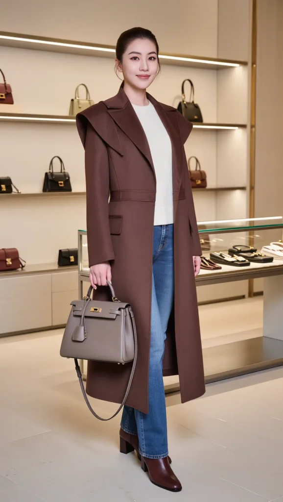 Minimalist Statement Coat + Simple Basics