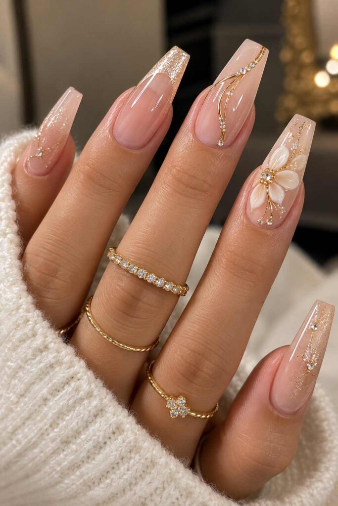 Acrylic Coffin Nails