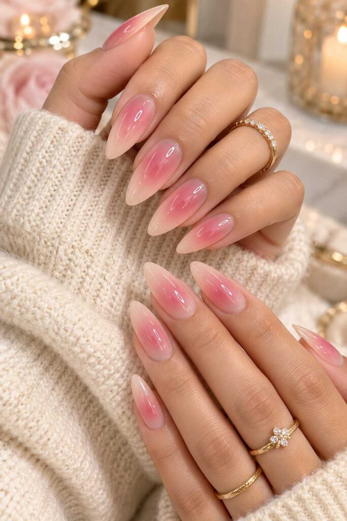 Aura Gradient Nails